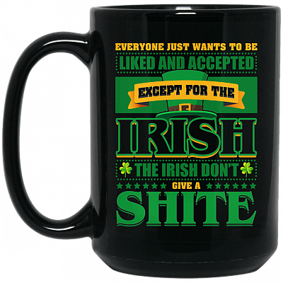 15 oz. Black Mug