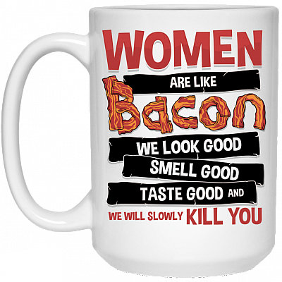 15 oz. White Mug