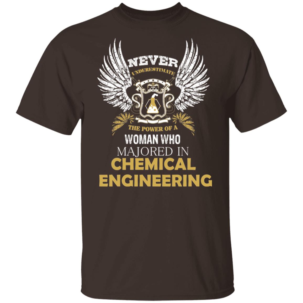 Engineering Shirt The Power Of A Woman Who Majored In Chemical