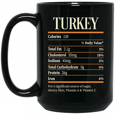 15 oz. Black Mug
