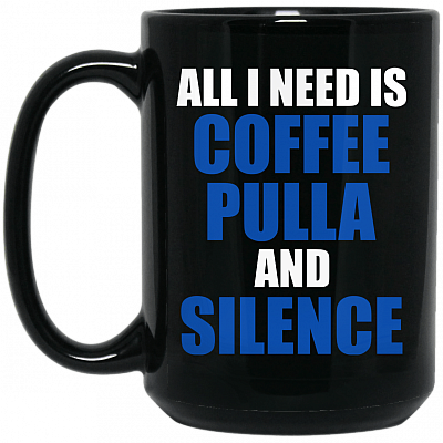 15 oz. Black Mug