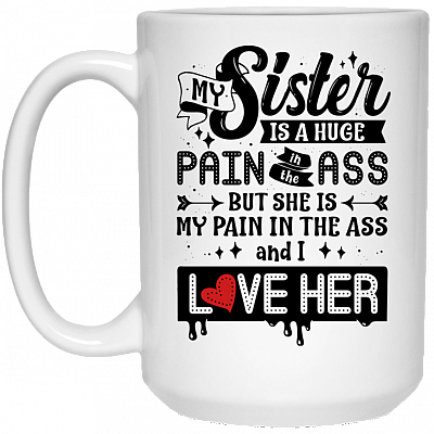 15 oz. White Mug