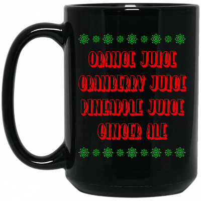 15 oz. Black Mug