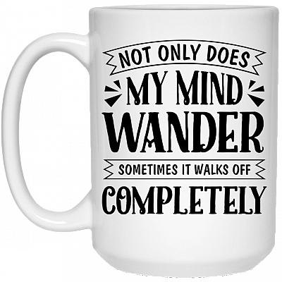 15 oz. White Mug