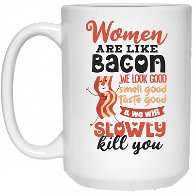 15 oz. White Mug