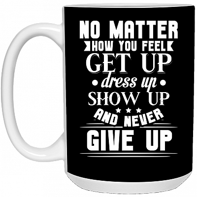 15 oz. White Mug