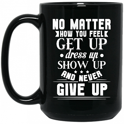 15 oz. Black Mug
