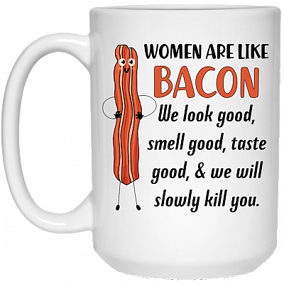 15 oz. White Mug