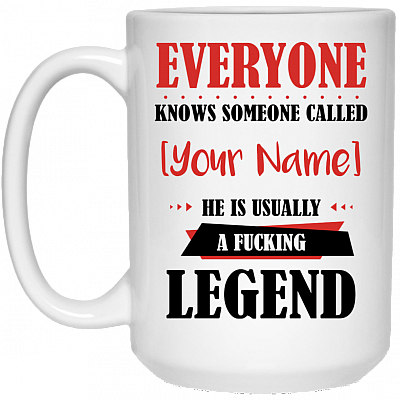 15 oz. White Mug