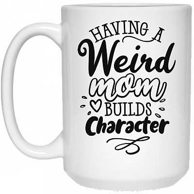 15 oz. White Mug