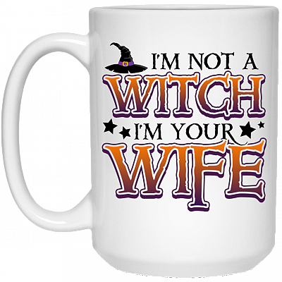 15 oz. White Mug