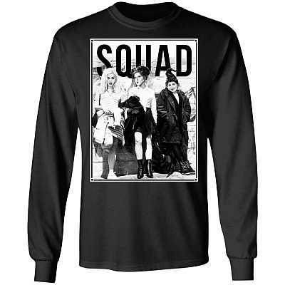 Three Witches Squad Hocus Halloween Hoodie - Long Sleeve - Sweatshirt Shirt
