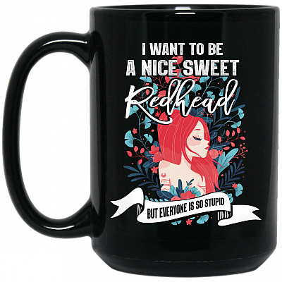 15 oz. Black Mug
