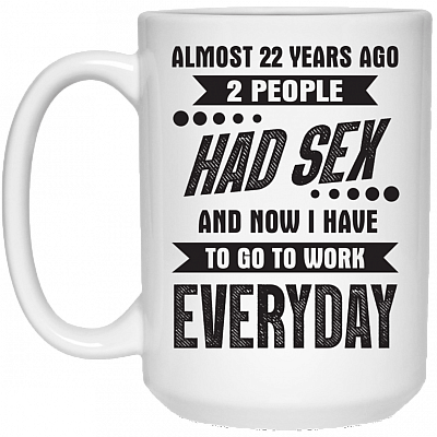 15 oz. White Mug