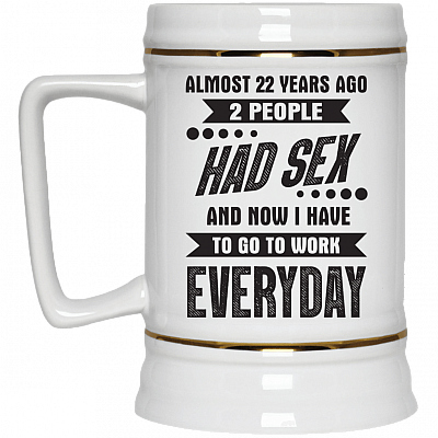 22 oz. Beer Stein