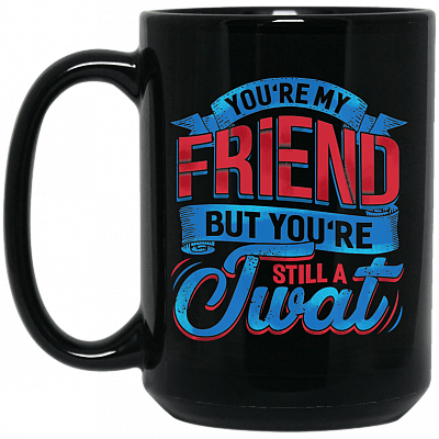 15 oz. Black Mug