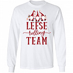 Lefse Rolling Team Hoodie - Sweatshirt - Long Sleeve Shirt