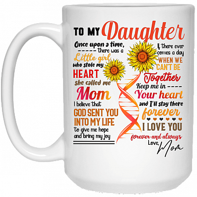 15 oz. White Mug