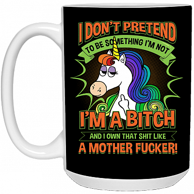 15 oz. White Mug