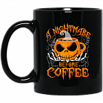 A Nightmare Before Coffee Mug - Travel Mug - Beer Stein - Stainless Water Bottle - Color Changing Mug
