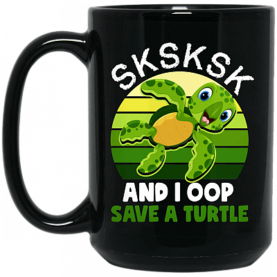 15 oz. Black Mug