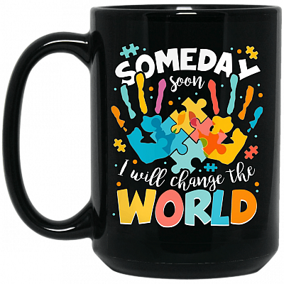 15 oz. Black Mug