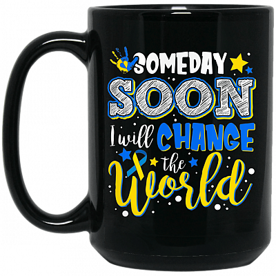 15 oz. Black Mug