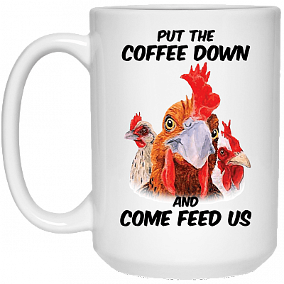 15 oz. White Mug