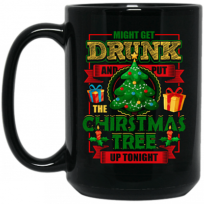 15 oz. Black Mug