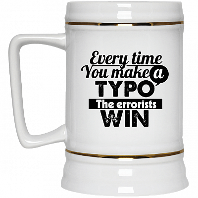 22 oz. Beer Stein