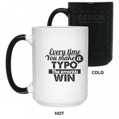 15 oz. Color Changing Mug