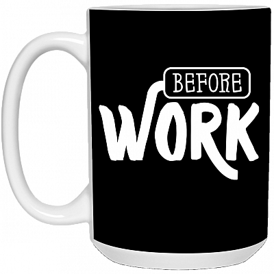 15 oz. White Mug