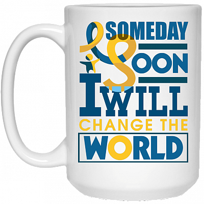 15 oz. White Mug