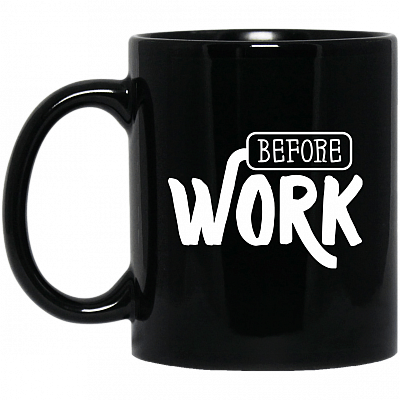 11 oz. Black Mug