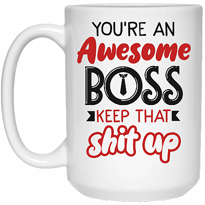 15 oz. White Mug