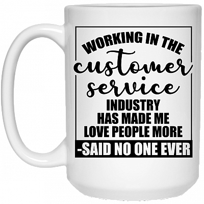 15 oz. White Mug