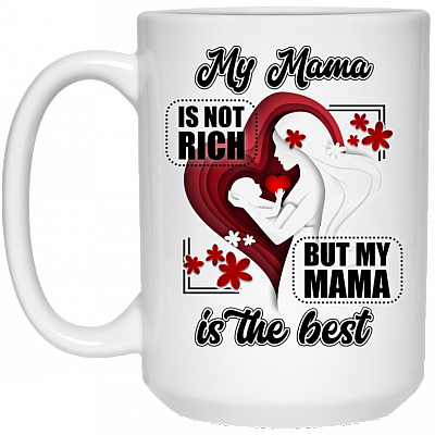 15 oz. White Mug