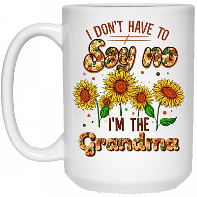 15 oz. White Mug