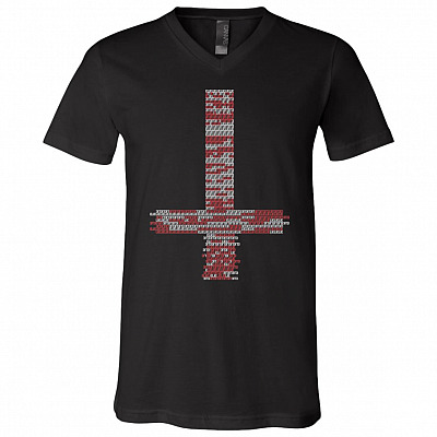 Eli Lie 317 713 Devil Movie Halloween T-Shirt - V-Neck Shirt