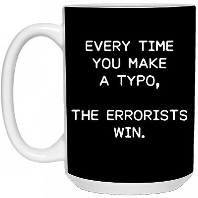 15 oz. White Mug
