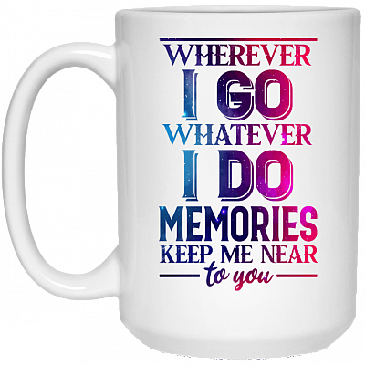 15 oz. White Mug