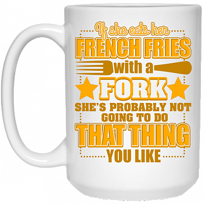 15 oz. White Mug