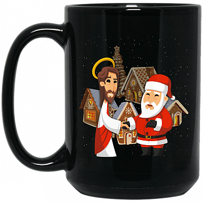 15 oz. Black Mug