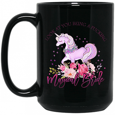 15 oz. Black Mug