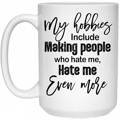 15 oz. White Mug
