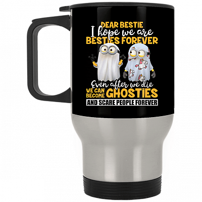 14 oz. Silver Travel Mug