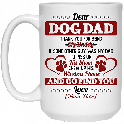 15 oz. White Mug