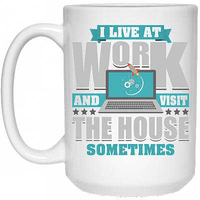 15 oz. White Mug