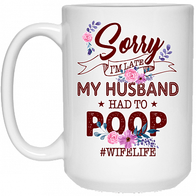 15 oz. White Mug