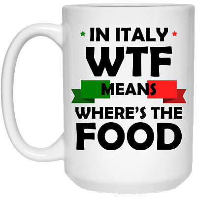 15 oz. White Mug